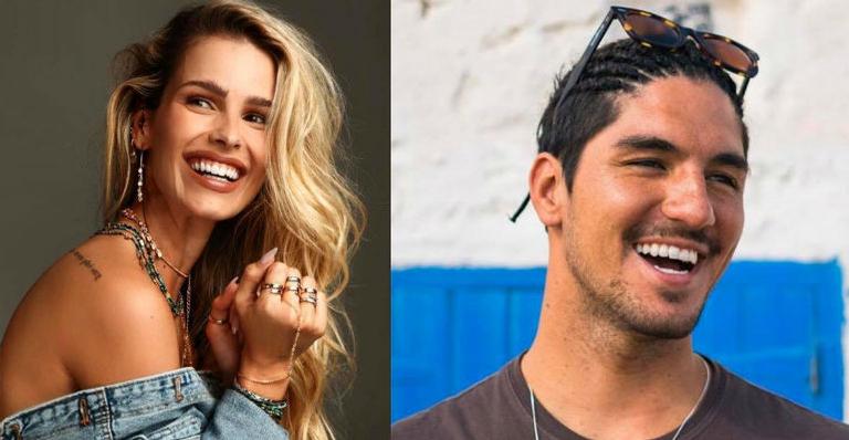 Yasmin Brunet surge cortando o cabelo de Gabriel Medina e web desaprova novo casal