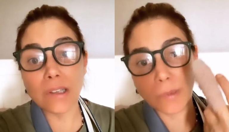Heloísa Périssé sofre acidente doméstico: “Quase perdi a ponta do dedo”
