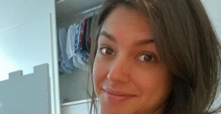Thais Fersoza tem manhã agitada com os filhos e dispara: “manhãs ‘caoticamentes’ deliciosas”