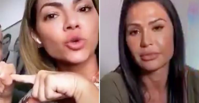 Kelly Key dá aula de anal para Gracyanne Barbosa: ”Vai doer, mas você espera”