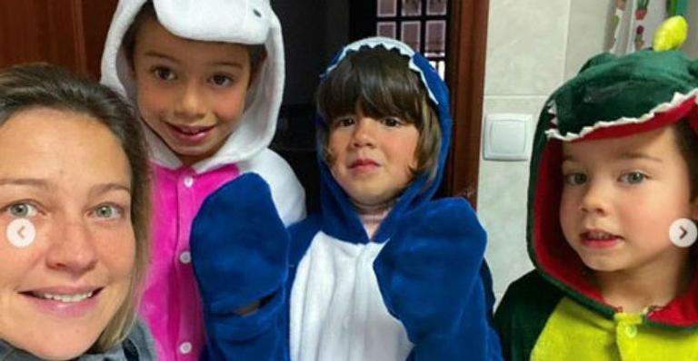 Luana Piovani compartilha momentos com os filhos e cliques geram indiretas ao pai