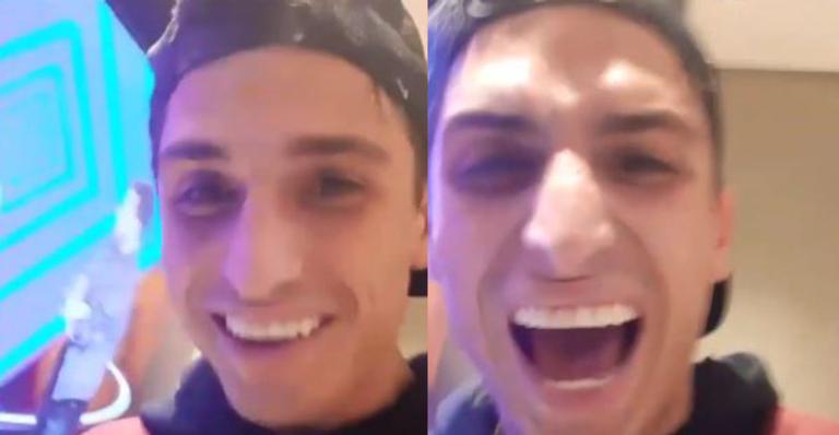 BBB20: Felipe Prior ironiza eliminação de Gizelly com dancinha: ”Ai, meu Deus”