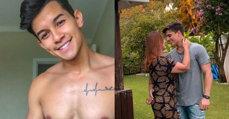 Modelo revela já ter vivido trisal gay com novo padrasto de Neymar Jr