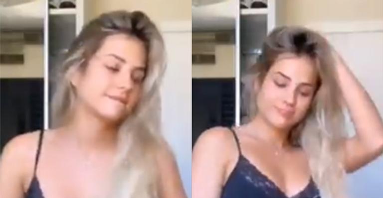 Após o BBB20, Gabi Martins coloca Anitta pra tocar e rebola muito usando baby doll