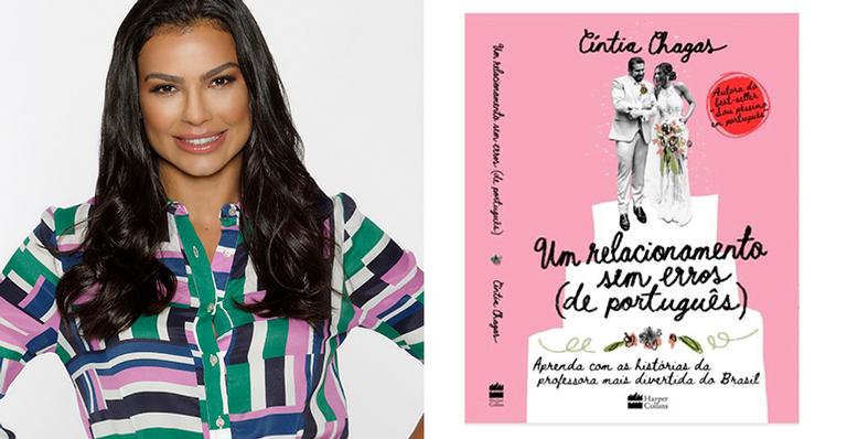 Cíntia Chagas une lições de português e experiências afetivas em novo livro