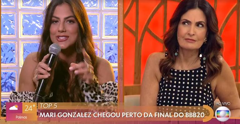 Climão! Fátima Bernardes é desmentida ao vivo após revelar pedido de casamento para Mari Gonzalez