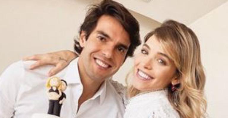 Em seu aniversário, Kaká e Carol Dias revelam gênero do primeiro bebê: ”Explodindo de alegria”