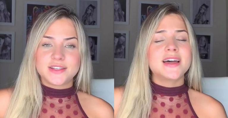 Gabi Martins choca web ao cantar música que compôs após término com Guilherme Napolitano