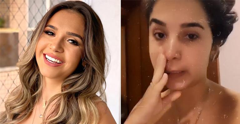 Gizelly toma banho e ironiza fama inconveniente que ganhou no BBB20: ”Para não me cancelarem”