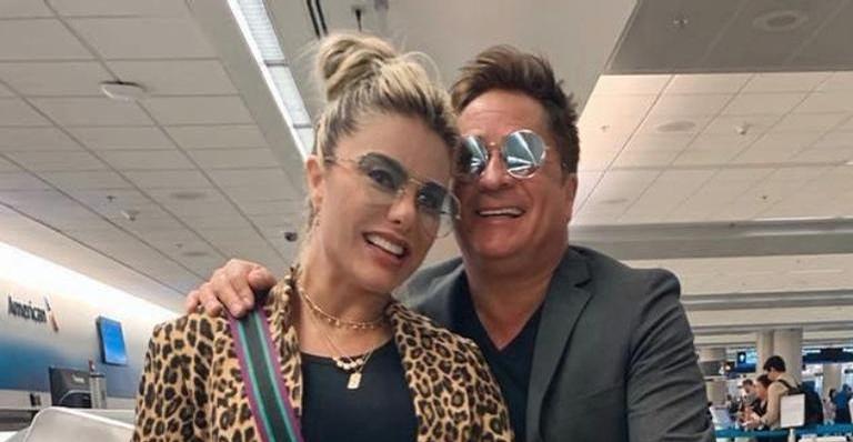 Leonardo aparece cuidando da sogra e diverte internautas: “Para descontrair um pouco”