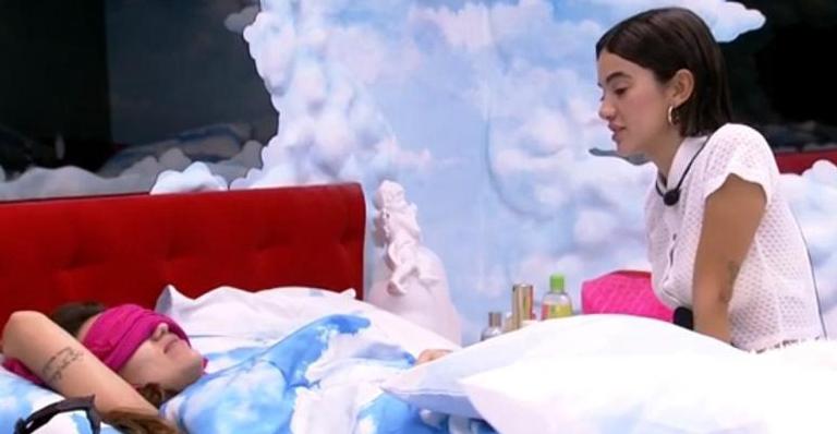 BBB20: Rafa Kalimann questiona sister sobre o próximo eliminado: “‘Acha que eu vou sair?”