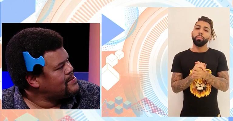 BBB20: Babu se emociona e fica com lágrimas nos olhos ao ver homenagem de Gabigol: ”Não tem preço”
