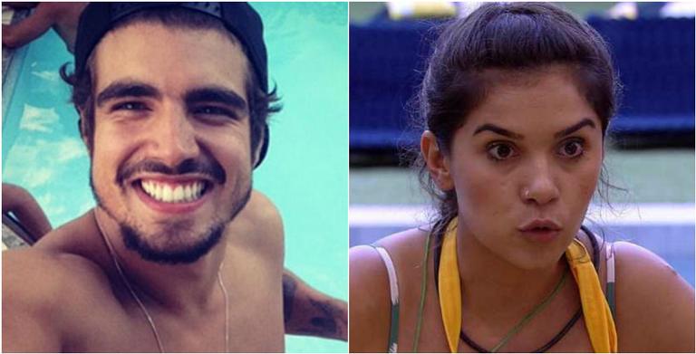 Após treta com Caio Castro, Gizelly Bicalho relata conversa com o ator: ”Nem sei se poderia falar”