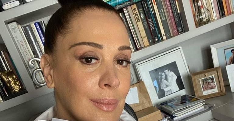 Ao lado de Tarcísio Meira e Glória Menezes, Claudia Raia confessa estar com saudades