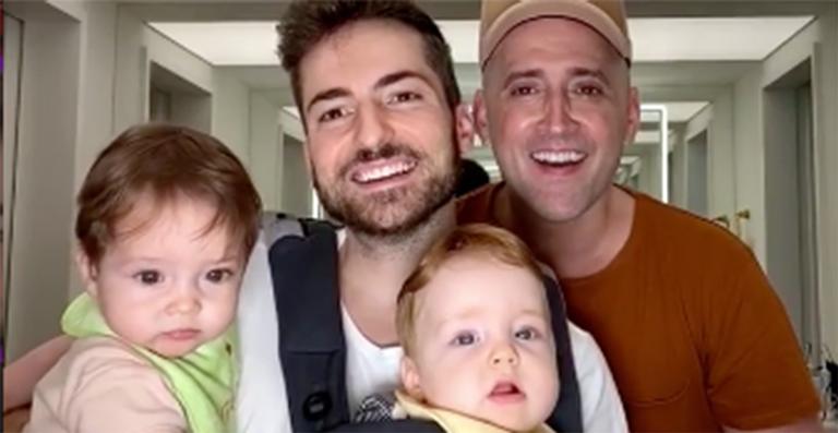 Em quarentena, Paulo Gustavo revela que ‘virou’ Dona Hermínia com os filhos
