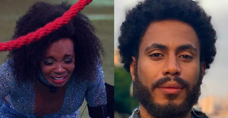 Ícaro Silva choca seguidores ao surgir totalmente nu para comemorar vitória de Thelma