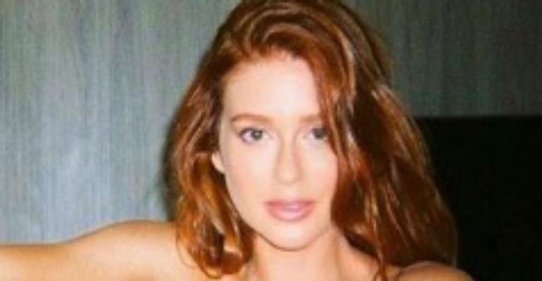 Marina Ruy Barbosa surge em clique ousado sem sutiã e choca web: “Não estava esperando esse tiro”