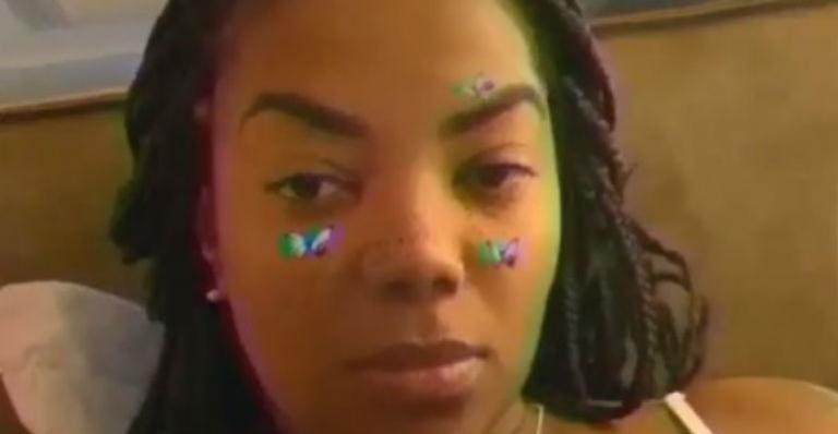 Ludmilla registra Brunna Gonçalves de roupa íntima enquanto tomam vinho