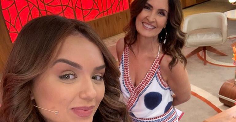 Rafa Kalimann tieta Fátima Bernardes ao participar do Encontro: ”Parece um sonho”