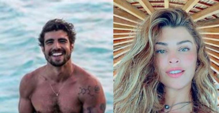 Grazi Massafera mostra troca de olhares com Caio Castro antes do namoro e web reage