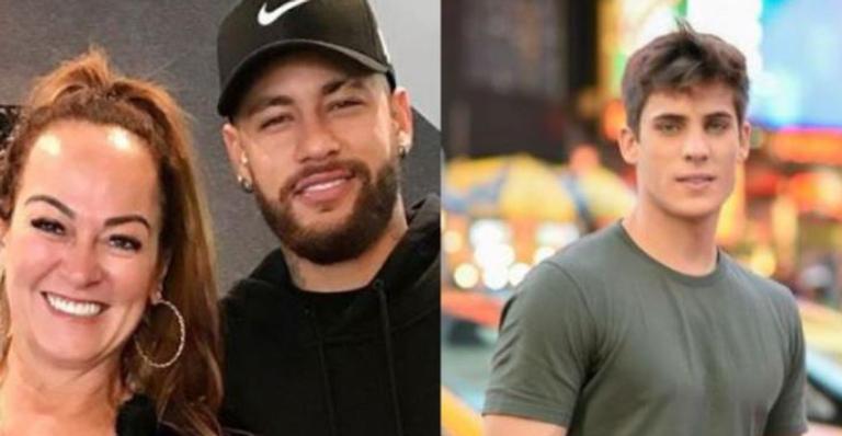 Namorado de mãe de Neymar manda indireta na web após rumores de crise no romance