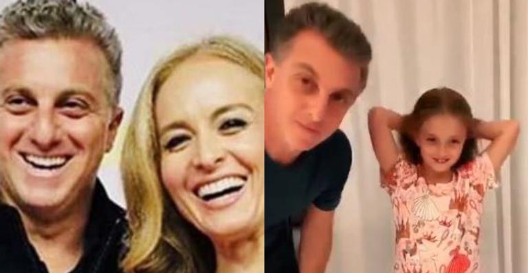 Luciano Huck tem noite de farra com a filha e momento derrete web