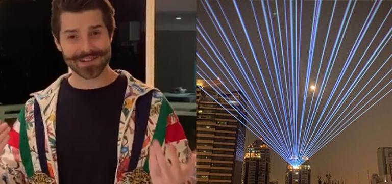 Alok deixa fãs em choque ao testar luzes para sua live: ”Imagina a conta de luz”