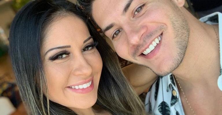 Mayra Cardi e Arthur Aguiar surgem em momento a dois em vídeo nas redes sociais e confundem fãs