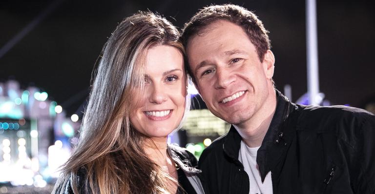 Tiago Leifert e Daiana Garbin já pensam em nomes para primeiro bebê