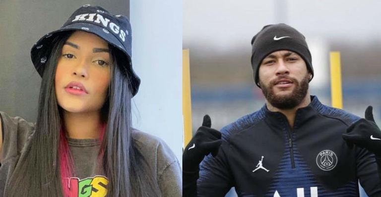 Ex-BBB Flayslane revela ter ficado com Neymar, craque debocha e ela dá resposta lacradora