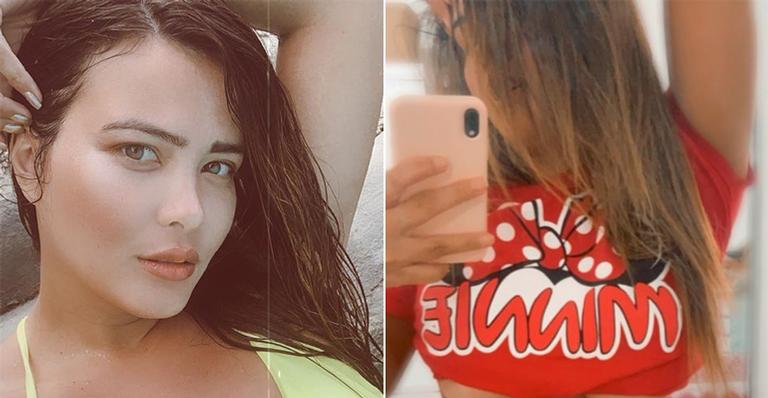 Ui! Geisy Arruda puxa calcinha até o limite e eleva a temperatura das redes: ”Não me aguento”