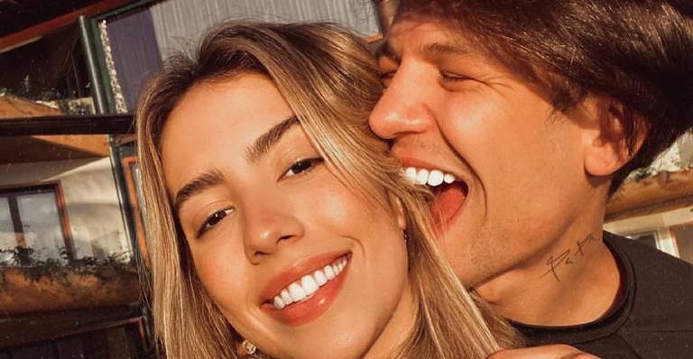 Saulo Poncio agradece Gabi Brandt por não ter desistido do casamento dos dois