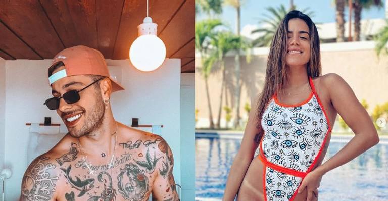 Gui Araújo se derrete ao ver Anitta se exercitando em casa: ”Muito fit”