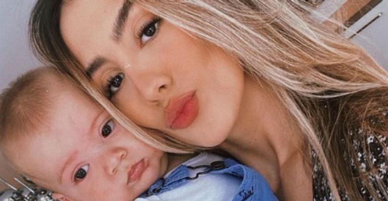 Gabi Brandt se surpreende com crescimento do primogênito: “Dá pra acreditar?”