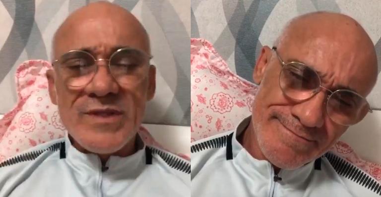 Ayrton Lima, o Papito do BBB18, chora ao falar de separação: ”Ela que separou, não fui eu”