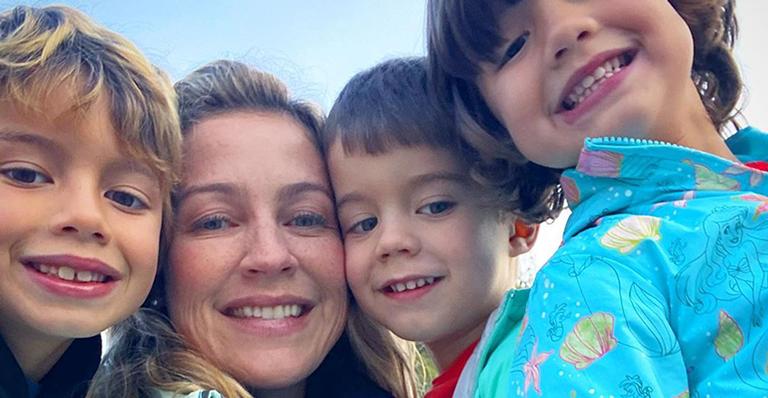 Luana Piovani tem atitude radical e raspa cabeça dos filhos por suspeita de piolho: ”Difícil”