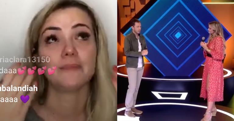 Ex-BBB Marcela McGowan chora ao relembrar discurso de eliminação de Tiago Leifert: ”Eu não concordo”
