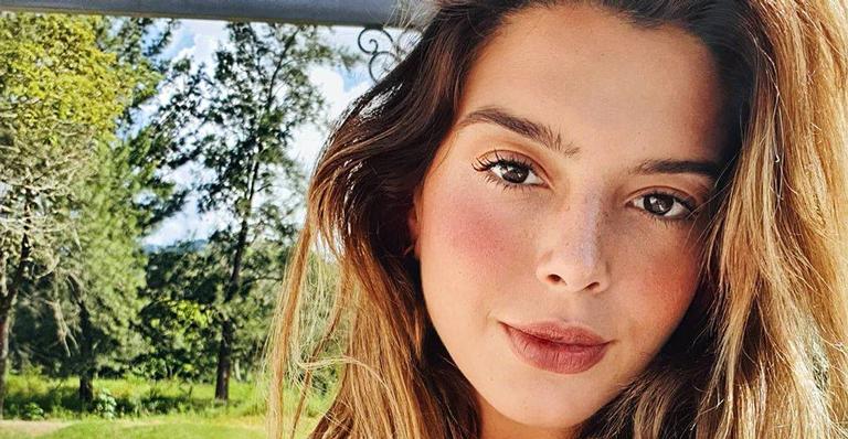 Giovanna Lancellotti posa com look todo estiloso e ganha ‘chuva’ de elogios: ‘Mulher maravilhosa’