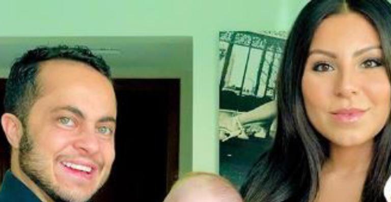 Thammy Miranda e Andressa Ferreira celebram quatro meses de vida do primeiro herdeiro