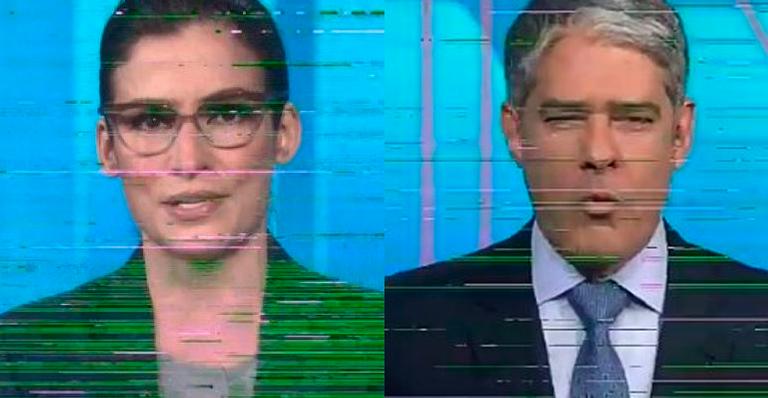 Problema na abertura do ‘Jornal Nacional’ deixa público assustado: ”Jurei que a TV estava queimando”