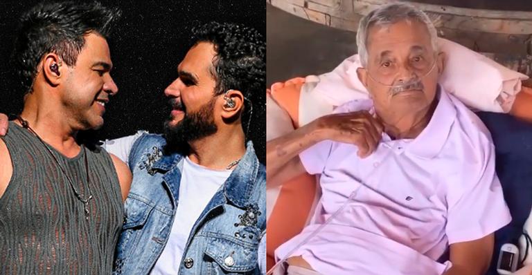 Seu Francisco Camargo surge andando em vídeo e família se emociona com recuperação: ”Milagre de Deus”