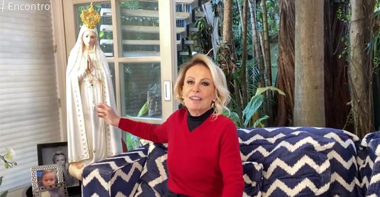Ana Maria Braga fala da ajuda da fé na cura do câncer: ”Fez toda a diferença”