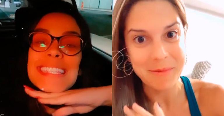 Ex-BBBs Ivy Moraes e Renata Furtado trocam farpas nas redes sociais: ”Tá querendo biscoito”