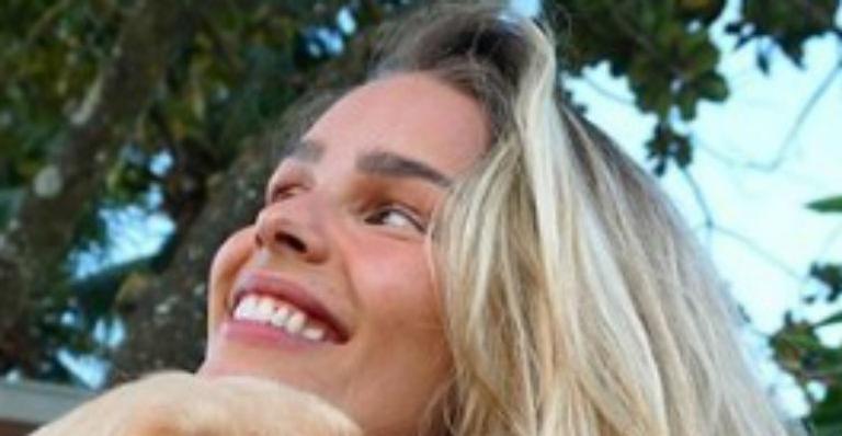 Pelos olhos da cunhada, Yasmin Brunet surge com companhia especial em clique