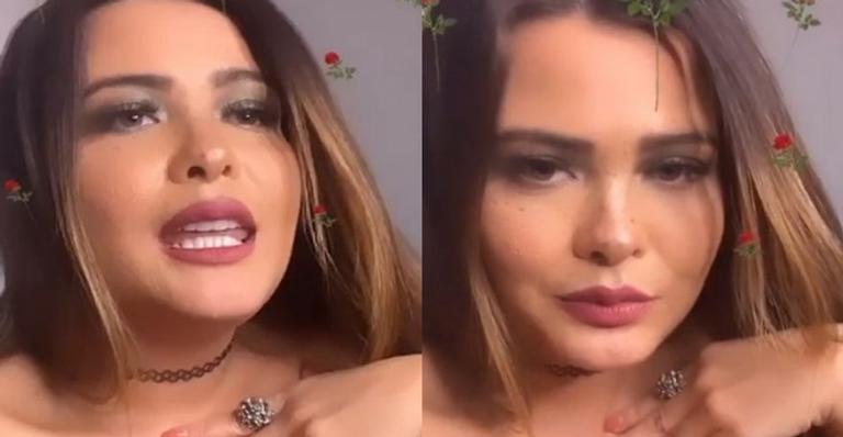 Geisy Arruda encerra live após fãs pedirem que ela mostrasse partes íntimas: ”Muito macho escroto”