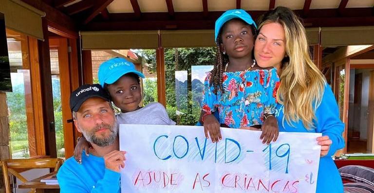 Giovanna Ewbank e Bruno Gagliasso promovem bazar para ajudar no combate do coronavírus