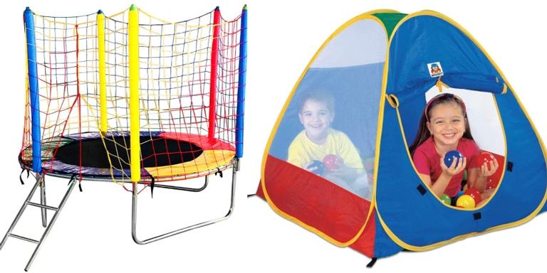 6 brinquedos para as crianças se divertirem no jardim de casa