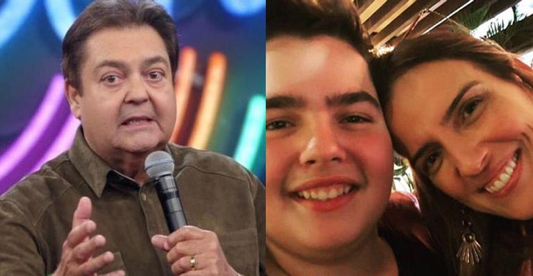 Esposa de Faustão diz que recomendação médica orientou decisão de operar o filho aos 16 anos