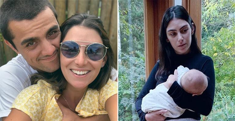 Esposa de Felipe Simas revela desespero com o filho recém-nascido: ”Chorou a noite inteira”
