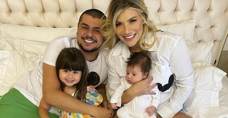 Filha do sertanejo Cristiano, da dupla com Zé Neto, comemora terceiro ano de vida